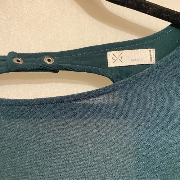 GXF Backless Long-Sleeve Blouse - Picture 3 of 7